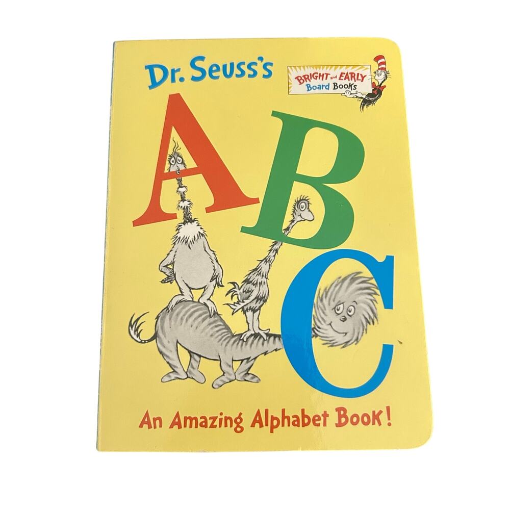 Dr. Seuss's ABC An Amazing Alphabet Book! by Dr. Seuss Cardboard Book
